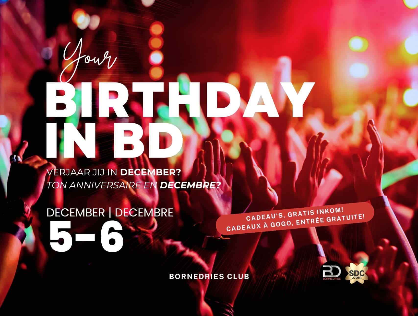 Jouw verjaardag in BD -december Jouw verjaardag in BD -december